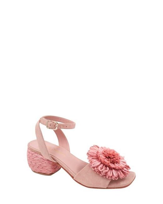 Andre Assous Pink Reena Ankle Strap Sandal