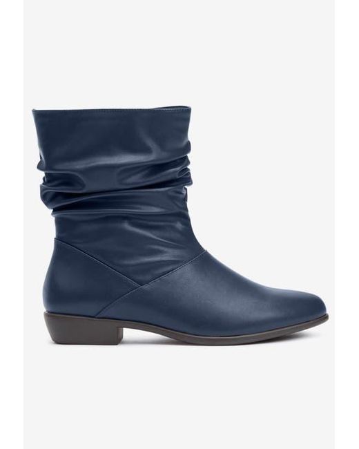 Comfortview Blue Madison Bootie
