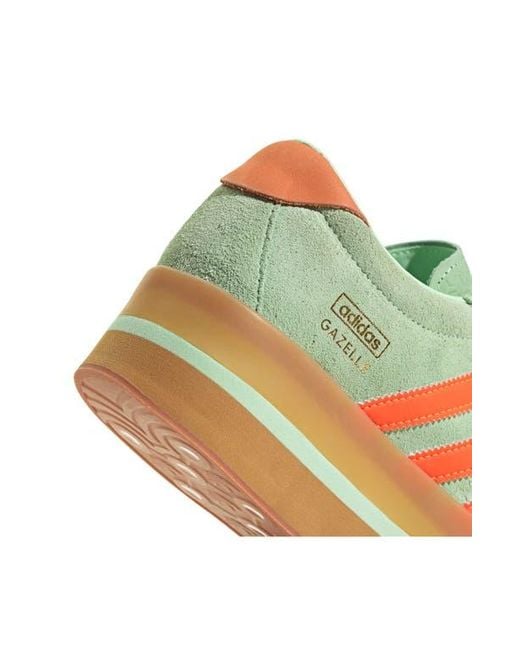 Adidas Green Gazelle Stack Platform Sneaker