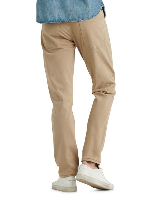 Lucky Brand Natural 110 Satin Slim Jeans for men