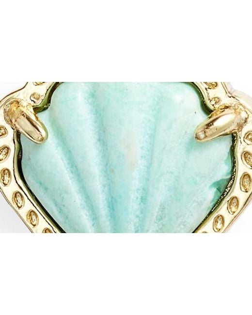 Kendra Scott Blue Brynne Shell Stud Earrings