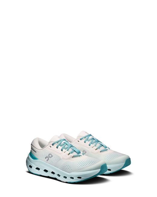 On Shoes White Cloudrunner 3 Running Shoe