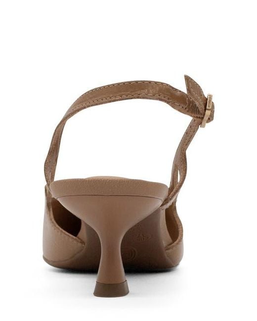 BOTTER Brown Botolivia Legacy Pointed Toe Slingback Pump