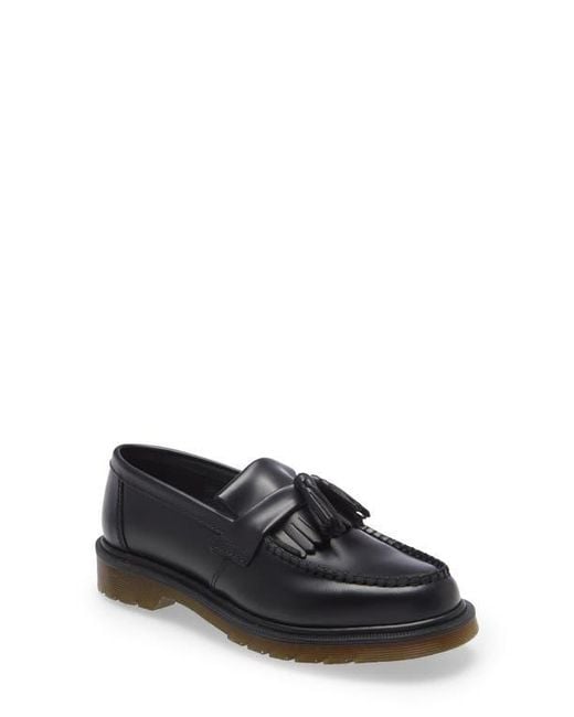 Dr. Martens Black Adrian Tassel Loafer for men