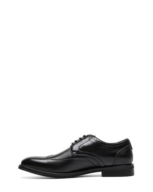 Stacy Adams Black Bennett Longwing Derby for men