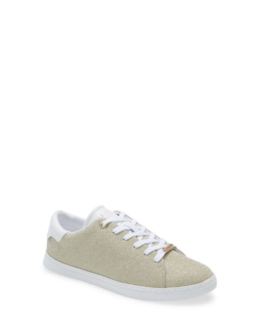 Ted Baker White Feeki Leather Lace-up Sneaker