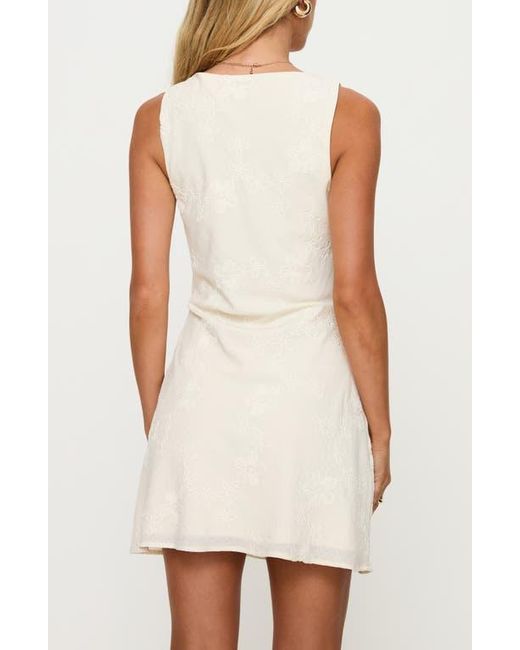 strapless open back dress Olyssia Shirred Camisole Maxi Dress in White