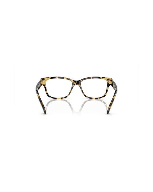 Swarovski Brown 54Mm Rectangle Optical Glasses