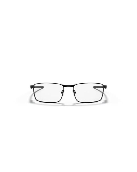 Oakley Brown 57Mm Rectangle Optical Glasses for men