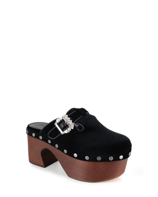 Zigi Black Macarena Platform Clog