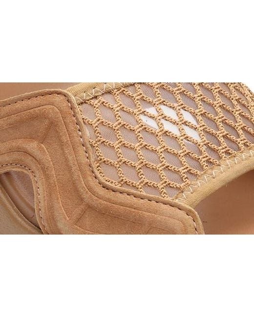 Ash Brown Diva Slingback Platform Sandal