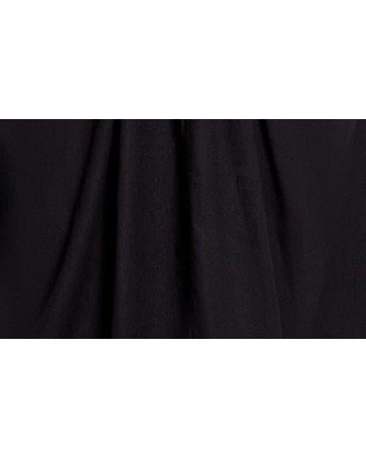 City Chic Black April Cutout Draped Maxi Dress