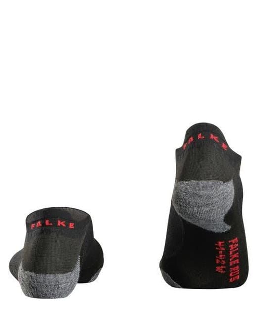 Falke Black Ru5 Race Invisible Running Socks