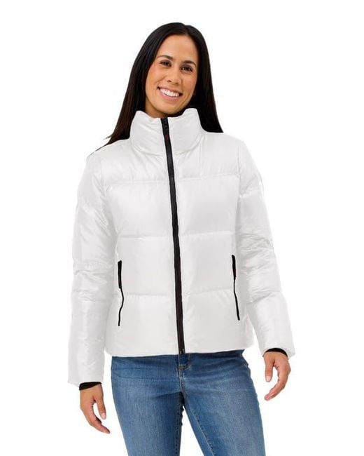 Krimson Klover White Compass Down Jacket