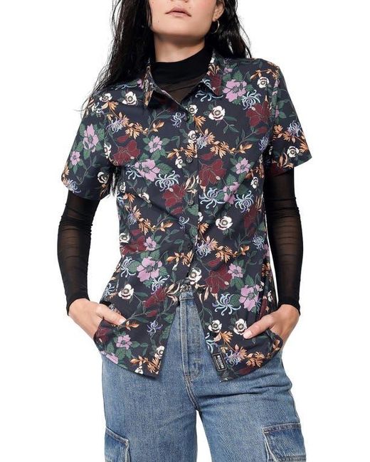 WILDFANG Blue The Essential Oxford Button Up