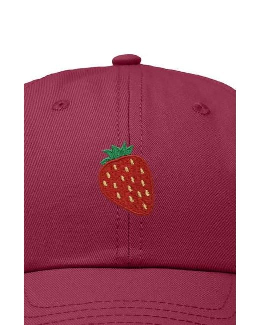 Alix Red Strawberry Hat