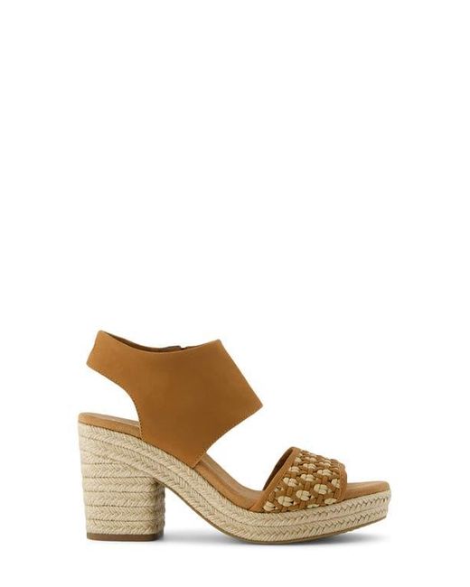TOMS Brown Majorca Platform Sandal