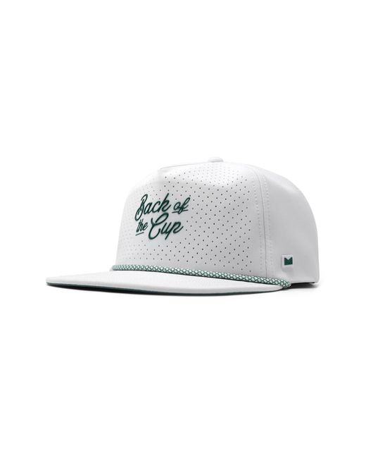 Melin White Coronado Links Hydro Performance Snapback Hat for men
