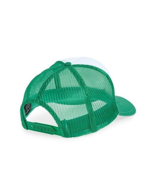 Local Beach Green Hawaii Patch Trucker Hat