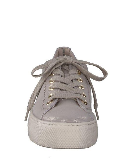 Paul Green Gray Bixby Platform Sneaker