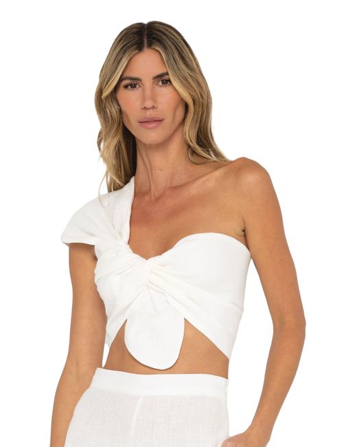 JBQ White Sol Top