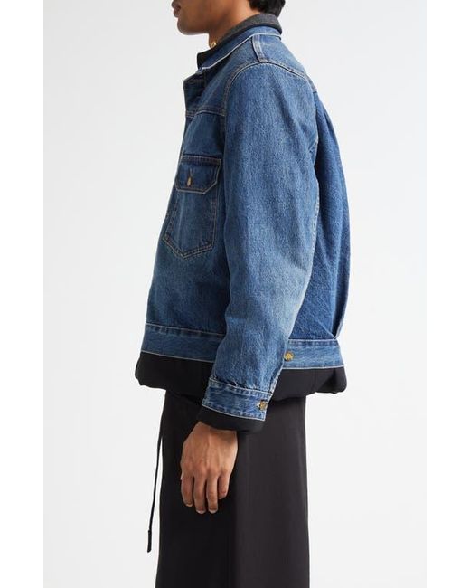 Sacai Gender Inclusive Levi's Denim X Matelassé Twill Reversible