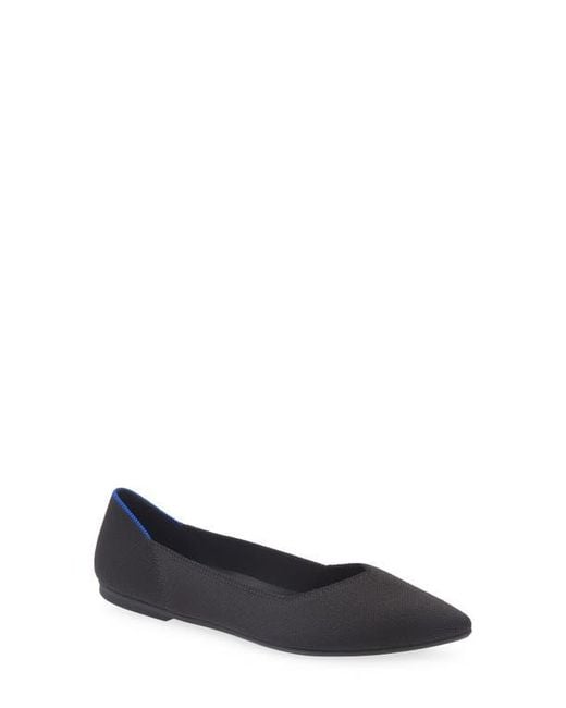 Rothy's Blue The Point Ii Pointed Toe Flat