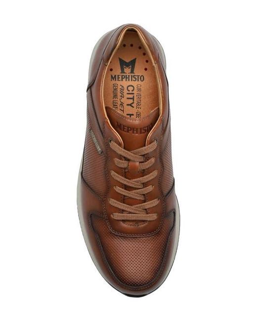 Mephisto Brown Gerome Sneaker for men