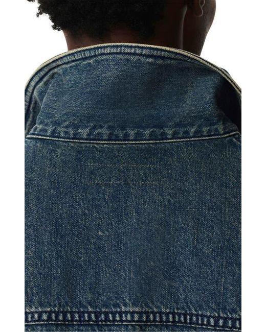 Rag & Bone Blue Cadence Denim Jacket for men
