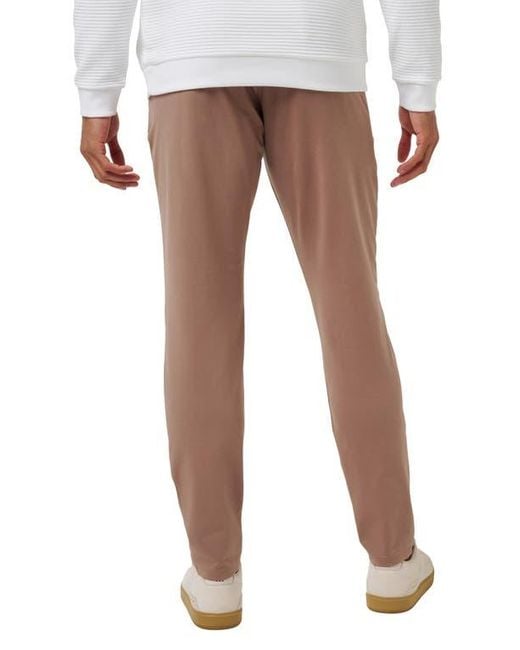 Travis Mathew Gray Stretchknit Drawstring Pants for men