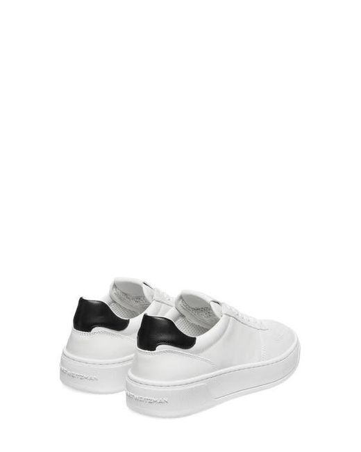 Stuart Weitzman White Courtside Sneaker