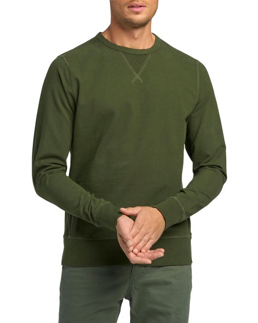 Good Man Brand Green Flex Pro Jersey Victory Crewneck Sweatshirt for men
