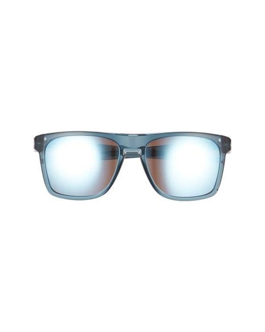 Oakley Blue 57Mm Polarized Rectangular Sunglasses for men