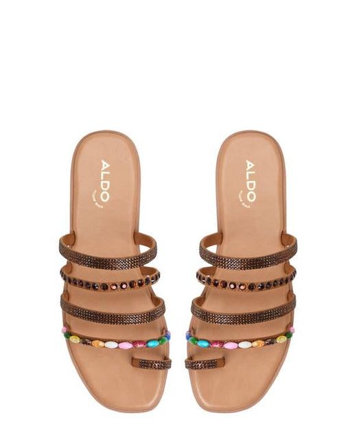 ALDO Multicolor Lindya Toe Ring Slide Sandal