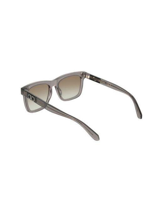 Ferragamo Multicolor 55Mm Gradient Rectangle Sunglasses for men
