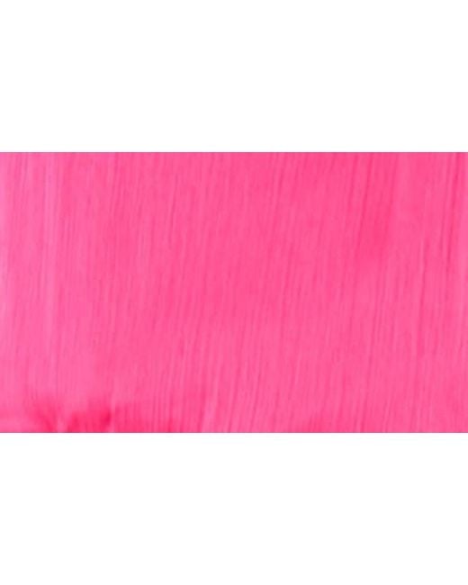 Vince Camuto Pink Flutter Sleeve Tiered Midi Dress