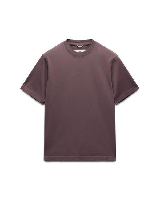 Reigning Champ Purple Midweight Jersey T-Shirt for men