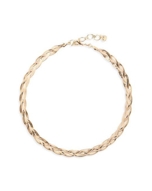 Child Of Wild White Aureline Braided Necklace
