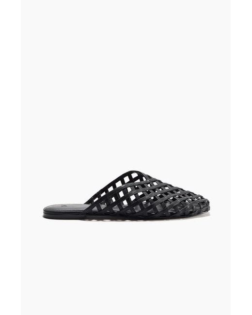 H&M Black Interwoven Mules