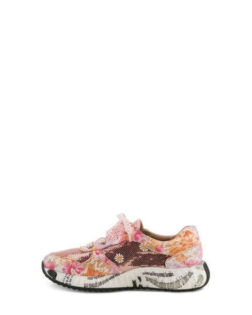 Spring Step Pink Zingy Sneaker