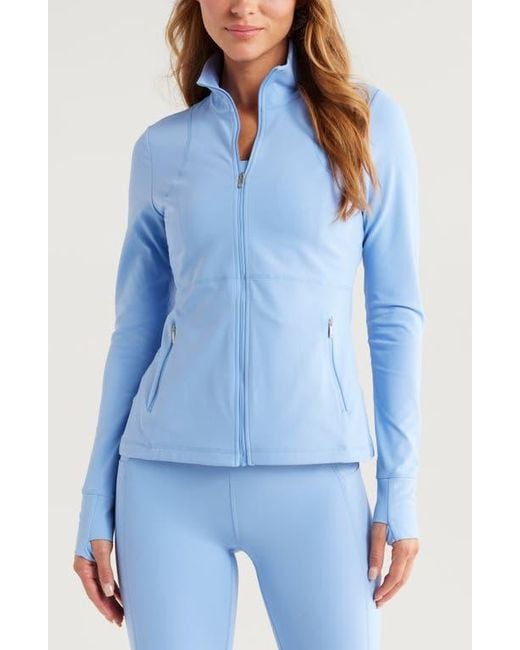 Zella Blue Studio Luxe Performance Jacket
