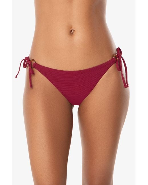 Helen Jon Red Tortoise Ring String Bottom