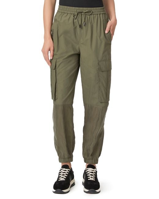 PAIGE Green Tucson Pull-on Cargo joggers