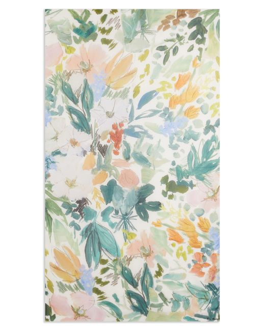 Ted Baker Green Audrey's Floral Scarf
