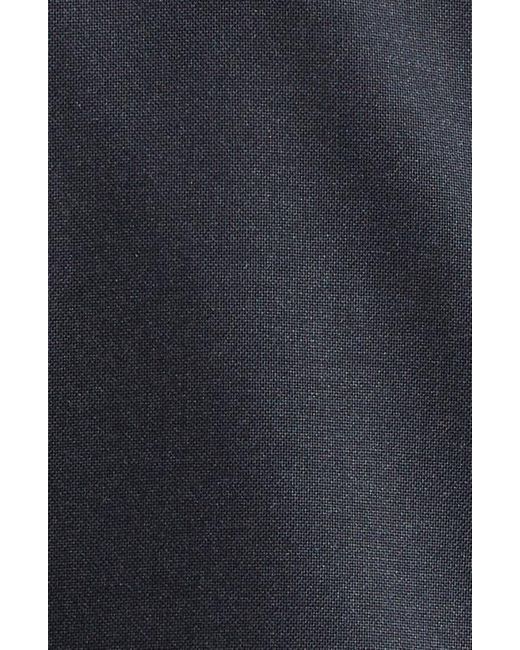 J. Mueser Blue Hopsack Jacket for men