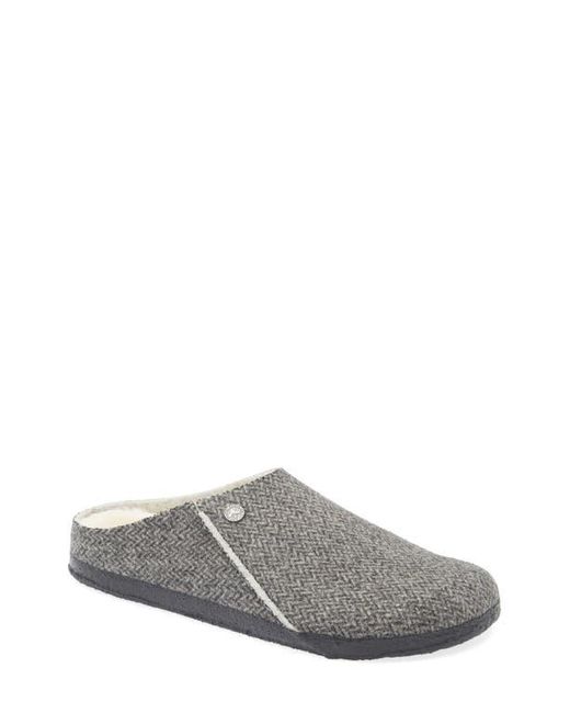 Birkenstock Gray Zermatt Genuine Shearling Lined Slipper for men