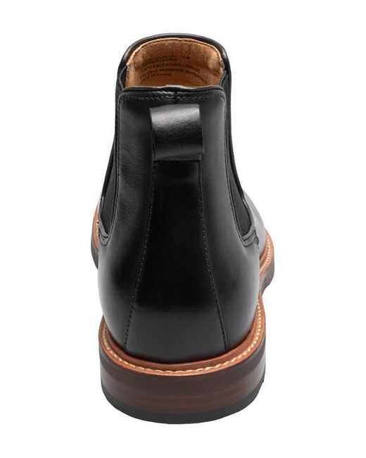 Florsheim Black Anthem Plain Toe Chelsea Boot for men