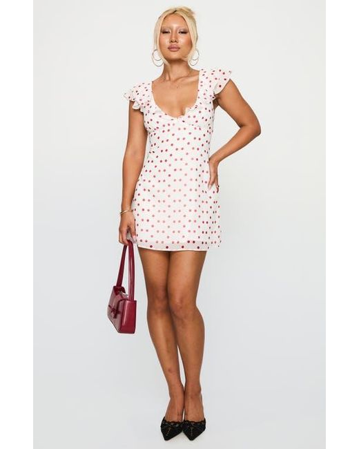 laura ashley dresses Nellie Mini Dress Green Polka Dot main image 0