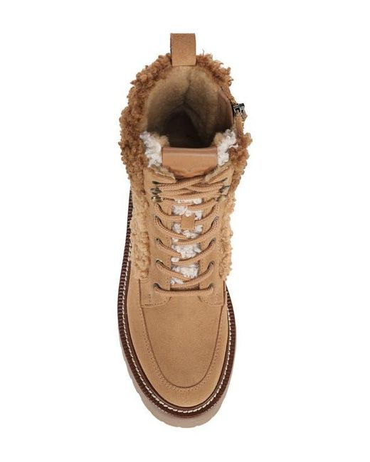 Sam Edelman Brown Elliot Faux Shearling Boot