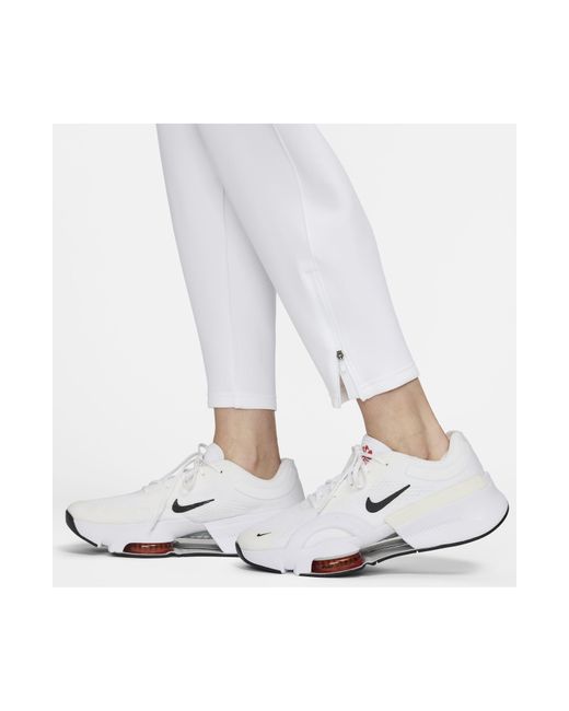 Nike White Prima Dri-fit Crop joggers